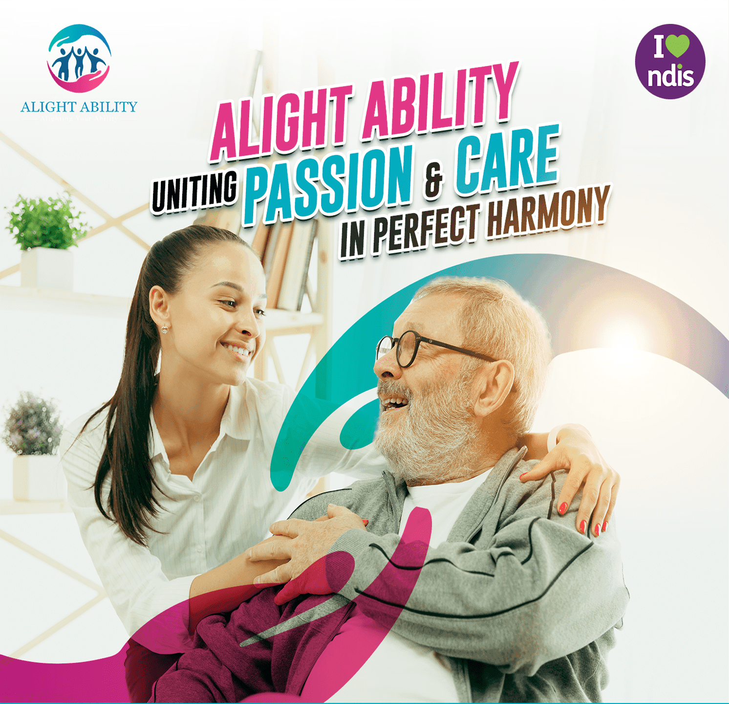 An abstract image representing vision and future.